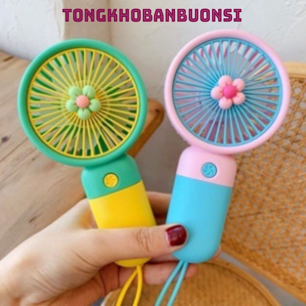 Quạt Cầm Tay Mini Sạc Tích Điện Nhỏ Gọn, Quạt Mini Thời Gian Sử Dụng 2-4 Tiếng Nhiều Kiểu Dáng Màu Sắc MÃ: 92469