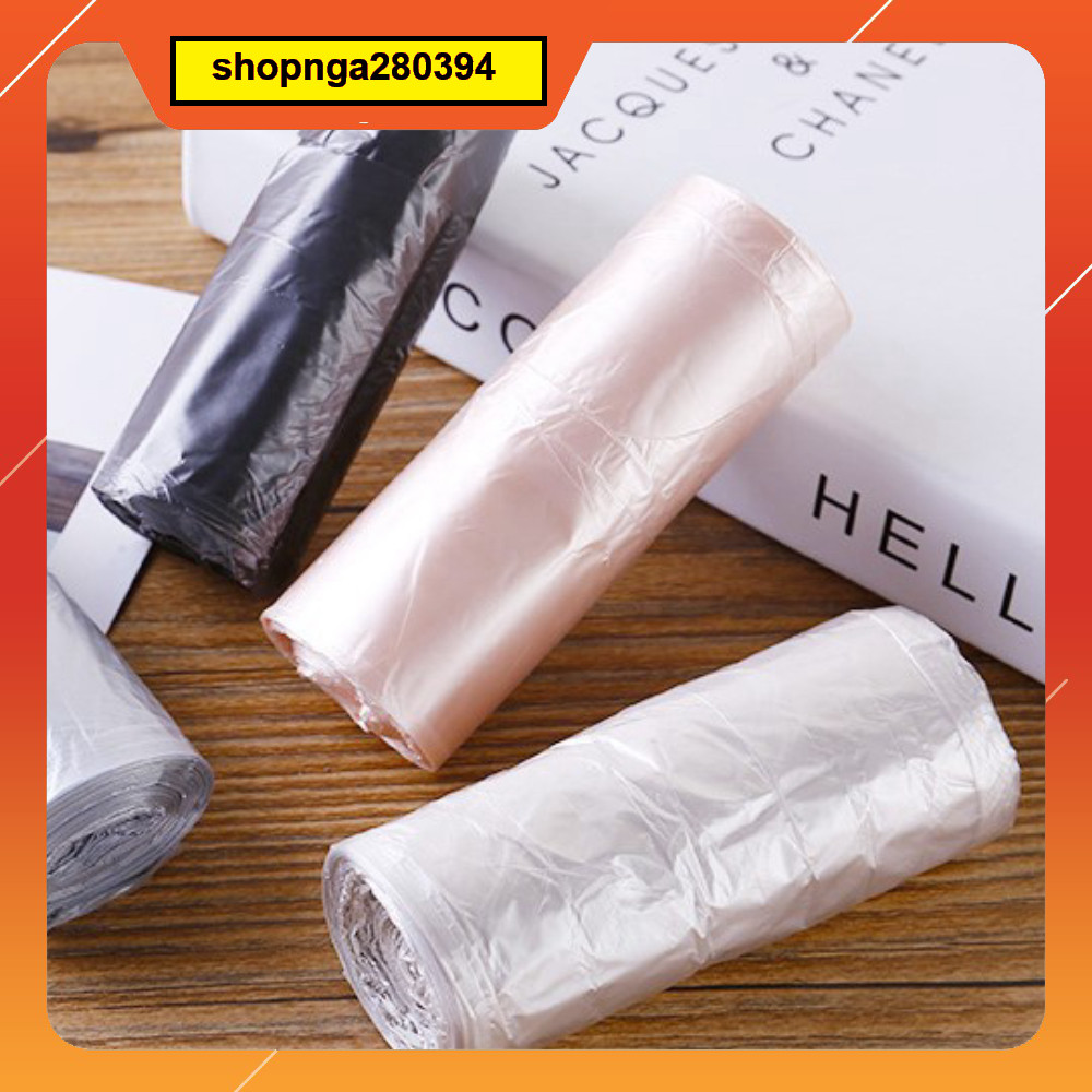 Set 5 cuộn(100 cái) Túi Bóng Đựng Rác Sinh Học 45x50cm )siêu dai Tiện Dụng