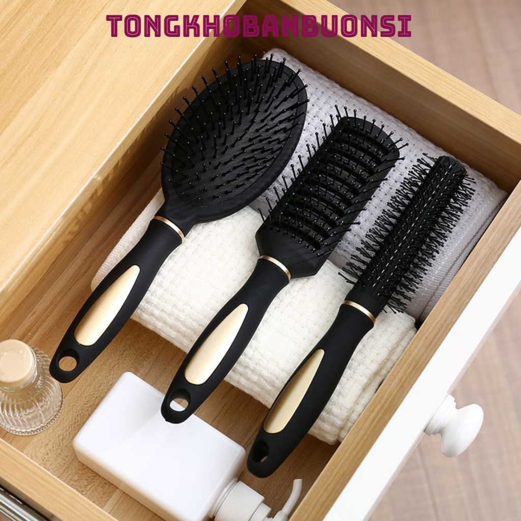 (Bán Buôn Sỉ) Lược Chải Tóc Gỡ Rối Tạo Kiểu Chuyên Dụng Chống Dụng Tóc Cao Cấp Lược Chuyên Dụng Cho Tóc Xoăn MÃ: 3290