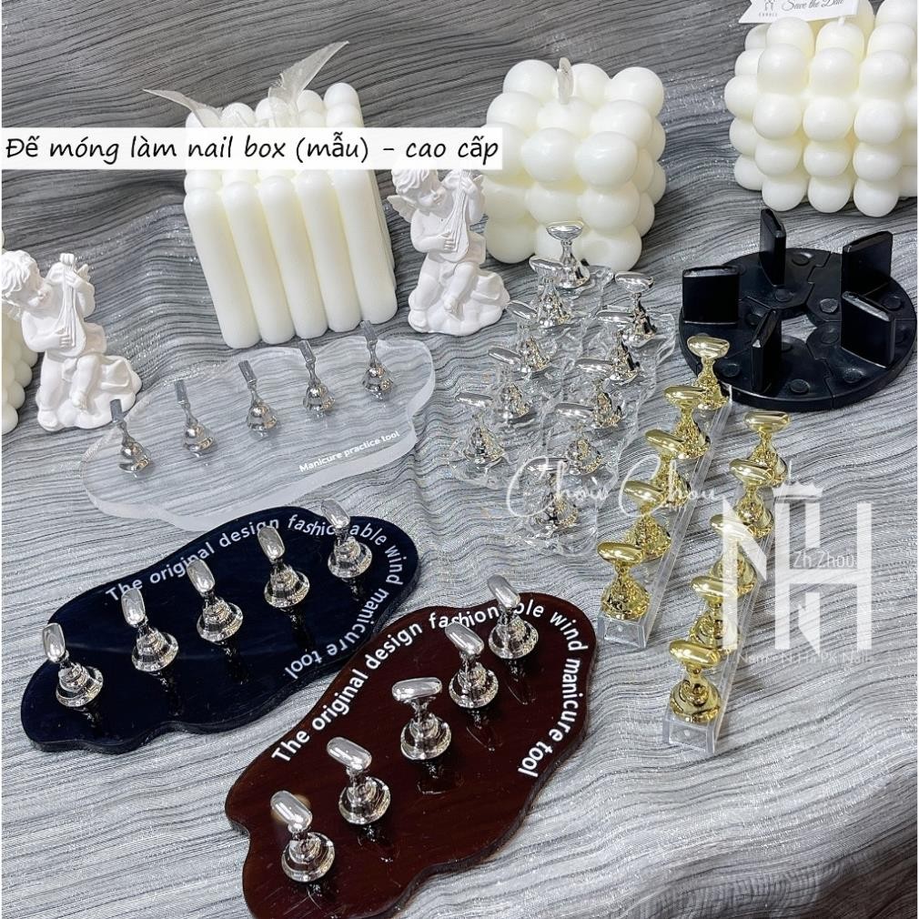 Đế gắn mẫu, đế móng quân cờ, đế móng quân cờ đôi, đế móng quân cờ cao cấp