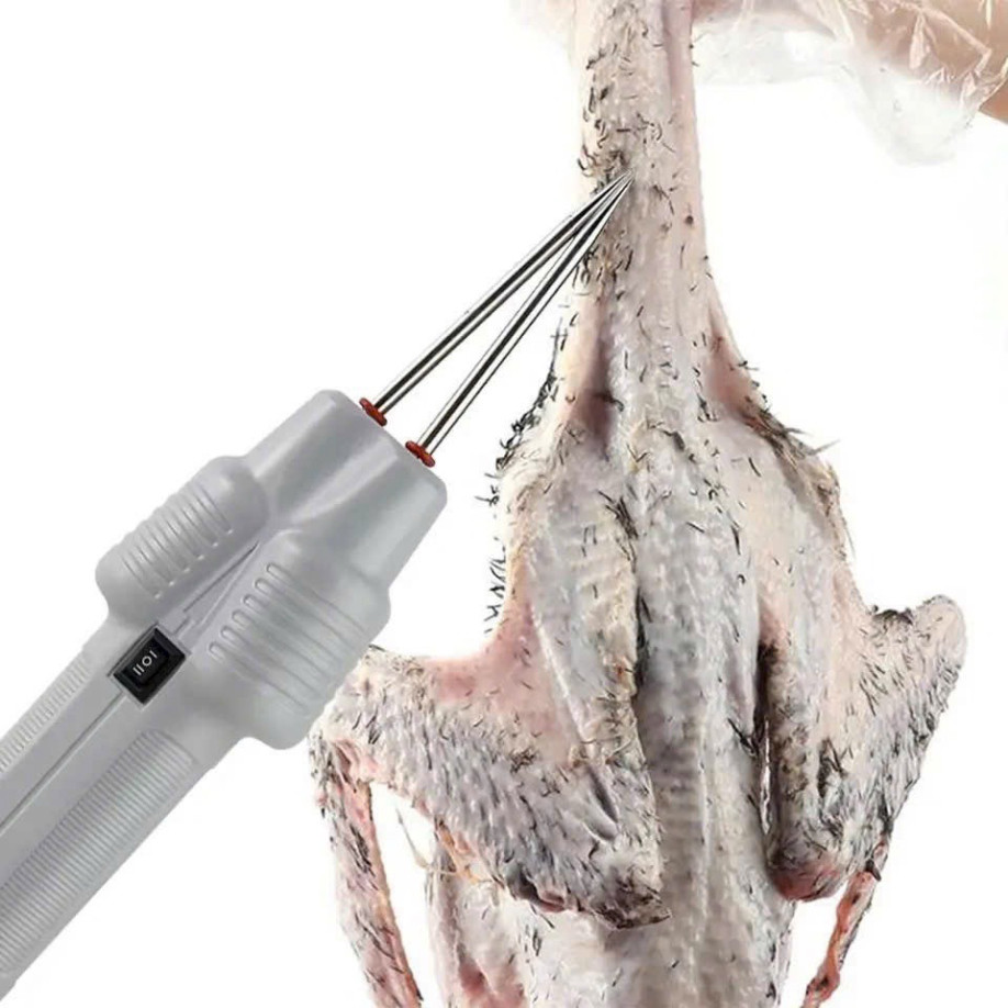Máy Nhổ Lông Gà Vịt Cầm Tay Chạy Pin Đa Năng Làm Sạch Lông Nhanh Chóng ntt95