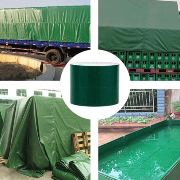Miếng Băng Dán Bạt Xe Tải, Bạt Lều Trại, Bể Bơi Loại Tốt Nhất Siêu Dính Chống Nước ntt95