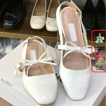 [Shop big size] Giày Búp Bê Tiểu Thư Buộc Nơ, Giày Cưới Bệt, Giày Nữ Merly 1586, Giày Nữ Big Size 35-43
