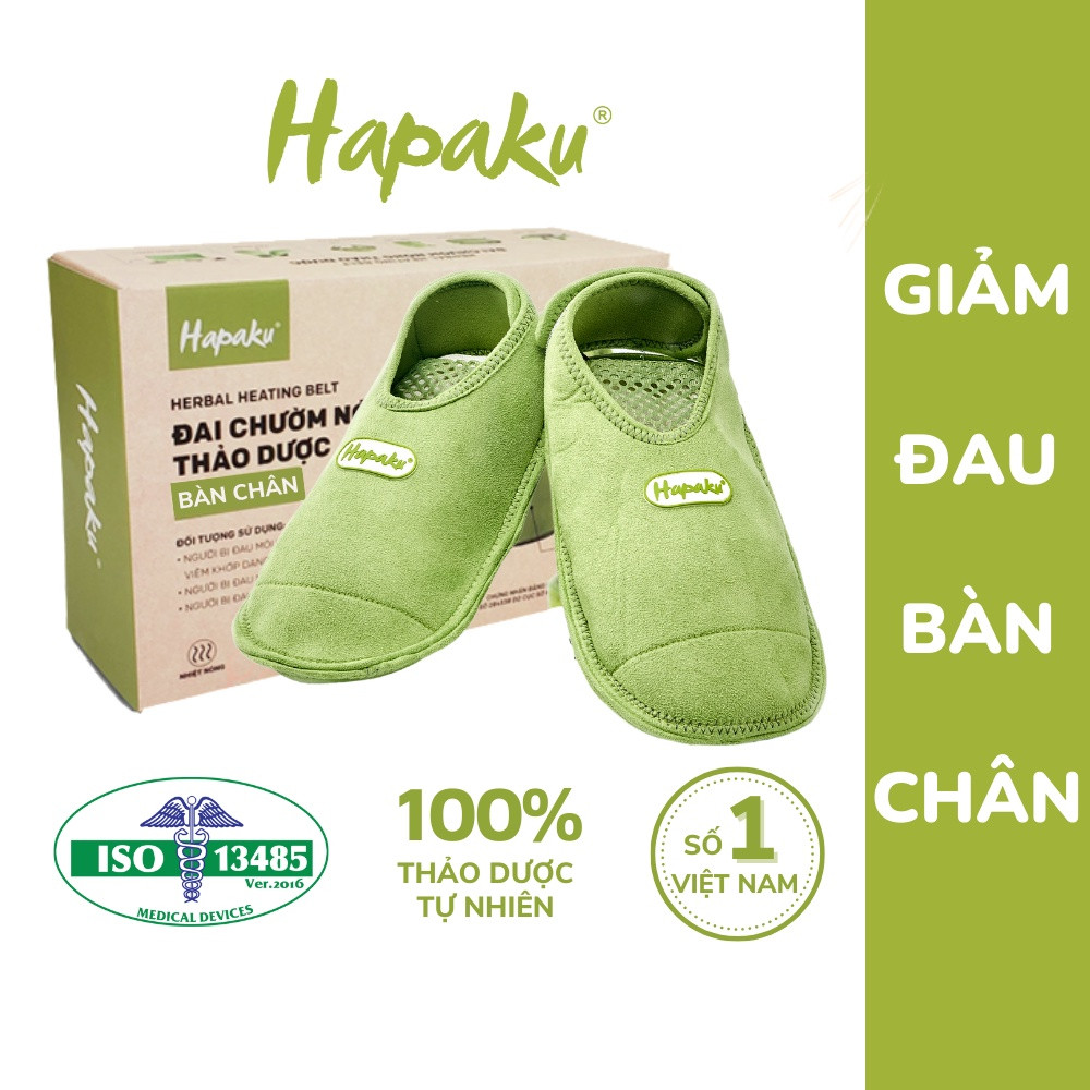 Ảnh Tấm Thảo Dược Thay Thế Cho Đai Chườm Thảo Dược Bàn Chân Hapaku Làm Nóng Bằng Điện 3
