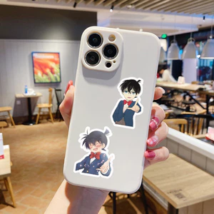 100 cái anime thám tử lừng danh conan dán graffiti không thấm nước cho mũ bảo hiểm xe đạp tài khoản tay bút chì hộp đề c