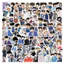 100 cái anime thám tử lừng danh conan dán graffiti không thấm nước cho mũ bảo hiểm xe đạp tài khoản tay bút chì hộp đề c