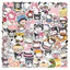 100 cái phim hoạt hình dễ thương sanrio hỗn hợp mymelody cinnamoroll hellokitty pochacco kuromi hình dán trang trí đột q