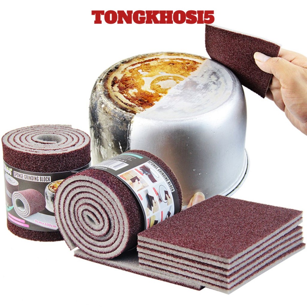 Miếng chà nồi cho rửa chén đánh bóng