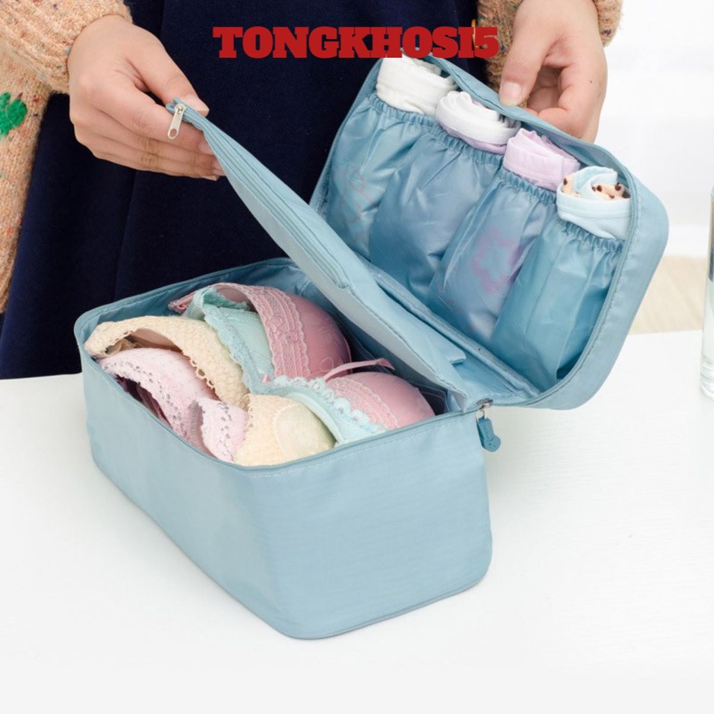 Túi Đựng Đồ Lót Đi Du Lịch Tiện Ích - Cốp đựng đồ lót du lịch chống nước đa năng 34669