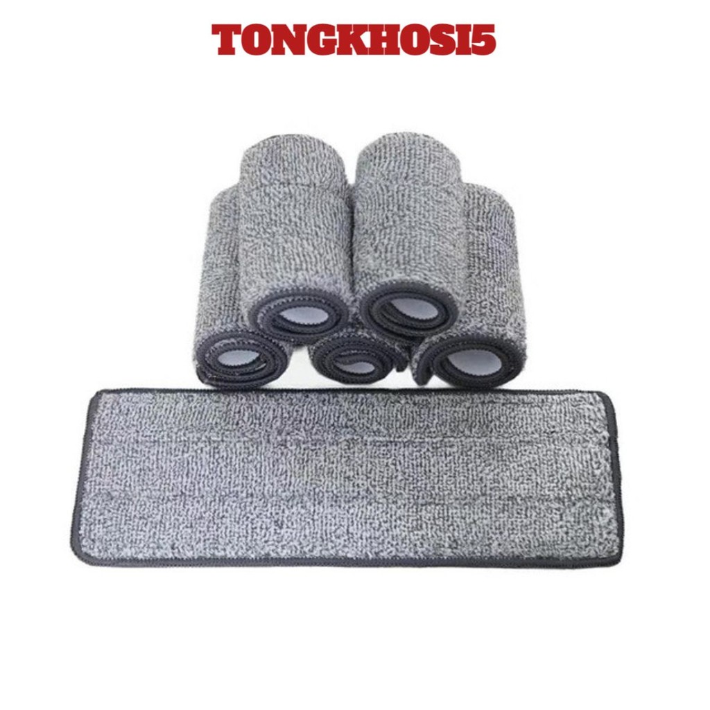 Miếng Thay Thế Cây Lau Nhà Tự Vắt (13x32 Cm) Miếng Vải Lau Nhà Thay Thế Cây Lau Nhà, Bông Lau Nhà Hình Chữ Nhật _ 39