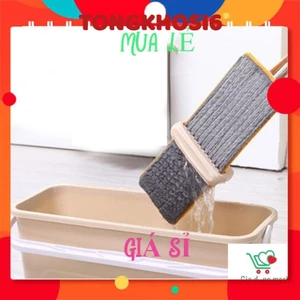 Cây Lau Nhà Thông Minh Tự Vắt Spin Mod Xoay 360 Độ Nhẹ Nhàng, Chổi Lau Sạch Bụi Bẩn Dễ Dàng Sử Dụng Tặng Kèm 1 Bông Lau