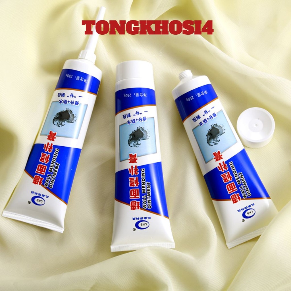 [Sỉ Siêu Rẻ] Keo vá tường 2 trong 1, keo trám tường bịt lỗ hỏng, chống nước, chống thấm, keo trám vết nứt đa năng