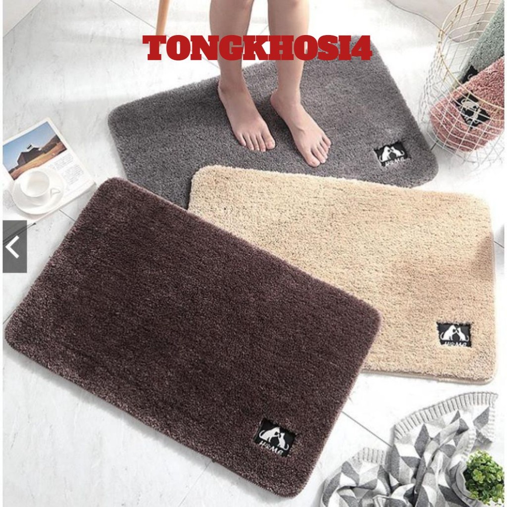 [ GIÁ SỈ ]Thảm lau chân LEN MỊN thấm hút tốt KHỔ 40*60cmsẽ