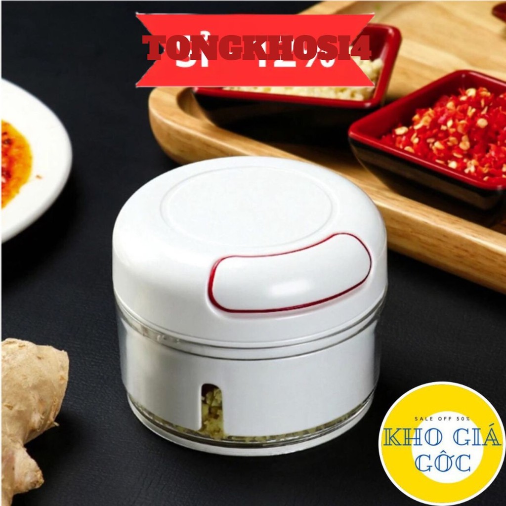 Máy xay tỏi ớt cầm tay Mini Food Chopper
