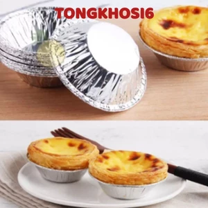 Set 250 Cốc, Chén, Khuôn Giấy Bạc Nướng Hàu, Bánh, Tart Trứng Siêu Tiện Lợ