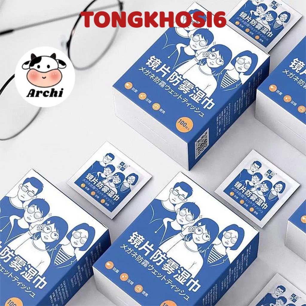 Khăn lau kính Nano, khăn giấy chống bám hơi nước, giấy lau kính chống mờ sương, mồ hôi, chống nhờn