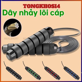 Dây Nhảy Thể Dục Giảm Cân Đốt Mỡ Bụng,  Dẩy Nhẩy Thể Lực Lõi Thép Có Tạ Rèn Luyện Sức Khỏe Tại Nhà