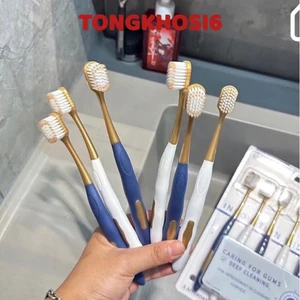 Set 6 Bàn Chải Đánh Răng Lông Tơ Mềm Mịn Không Đau Nướu Chải Êm - Bàn Chải Răng Lông Mịn Chăm Sóc Răng MIỆNG