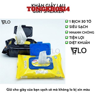Khăn Giấy Lau Giày Sneaker Thần Thánh Bịch 40 Tờ - 35689