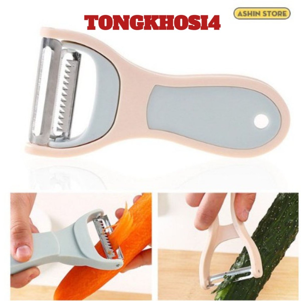 [COMBO 10]Nạo gọt củ quả NHỎ GỌN thông minh 2 trong 1