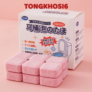 Viên Sủi Vệ Sinh Thông Tắc Bồn Cầu, Viên Tẩy Khử Mùi Bồn Cầu Đường Ống Siêu Hiệu Quả