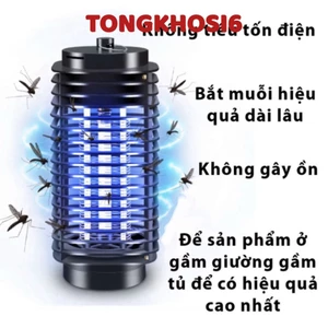 Đèn Bắt Muỗi Thông Minh Sử Dụng Sóng Âm - Máy Bắt Muỗi Tiêu Diệt Côn Trùng,ĐÈN BẮT MUỖI TỰ ĐỘNG