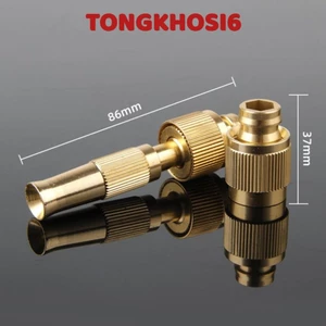 Vòi Phun Áp Suất Cao Tiện Lợi, Đầu Vòi Xịt Tăng Áp Phun Nước Rửa Xe,Tưới Cây, Có Thể Nối Nhanh Súng Phun Dây Nước 3569