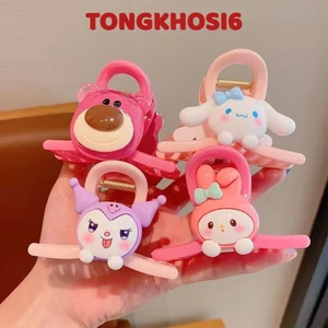 Kẹp Tóc Càng Cua Siêu Cute Gấu Lotso Thỏ Tai Dài