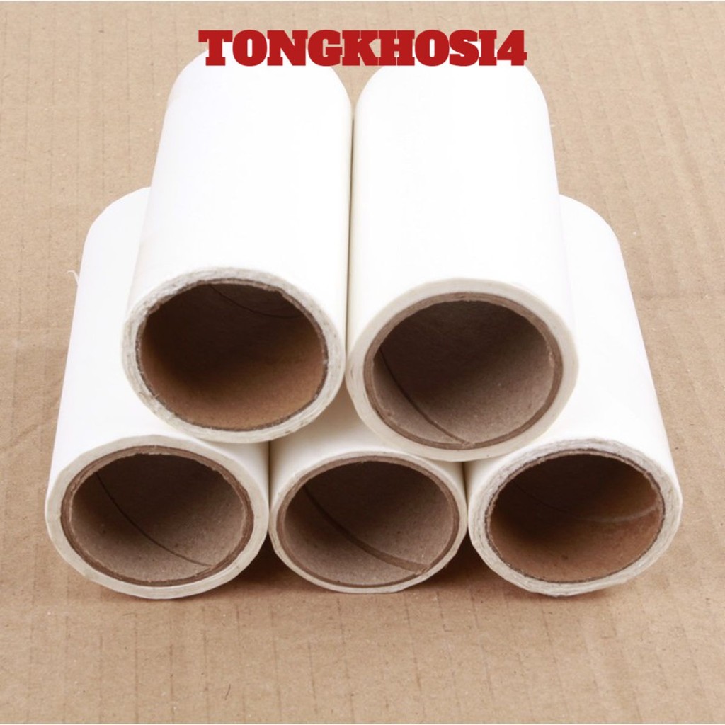 [COMBO 10]Lõi Cây Lăn Bụi Làm Sạch Quần Áo - Lõi Cây Lăn Bụi 10cm, 16cm (60 Tờ) - Lăn Lăn Dự Phòng Thay Thế