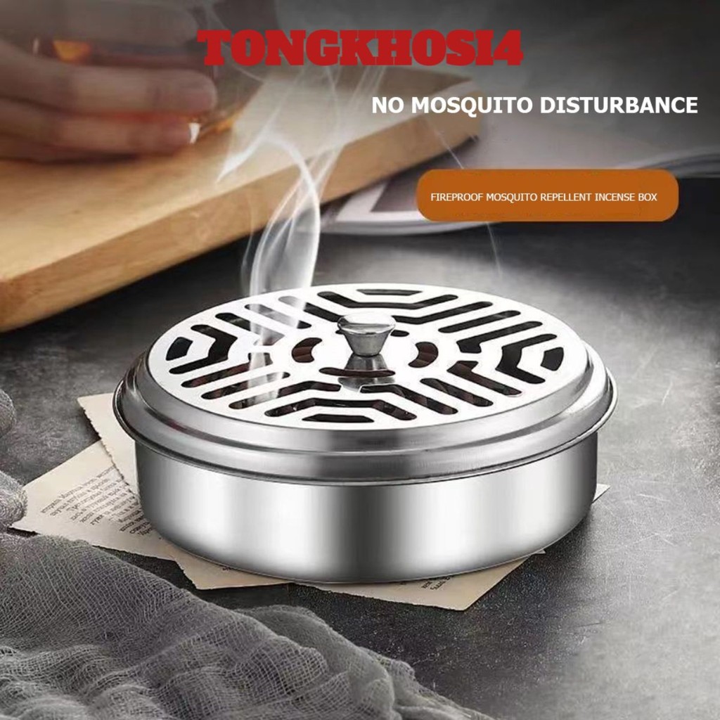 Hộp Đựng Nhang Muỗi Cao Cấp Có Nắp An Toàn Kích Thước 15x5cm, Hộp Đựng Nhang Muỗi AK527