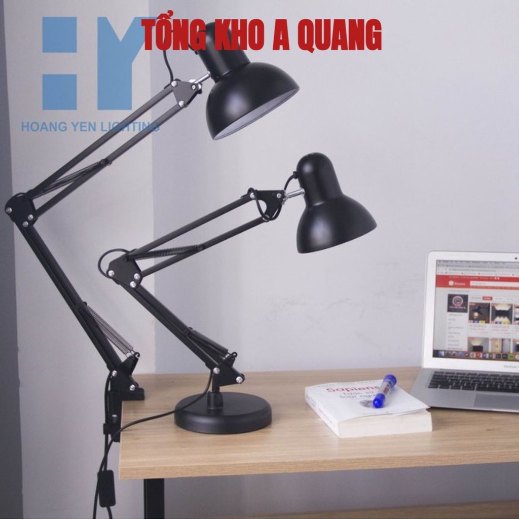 (KÈM ĐẾ) Đèn Kẹp Bàn Học AK2266 Bóng LED Chống Cận Bảo Vệ Mắt, Đèn Học Chống Cận Cao Cấp