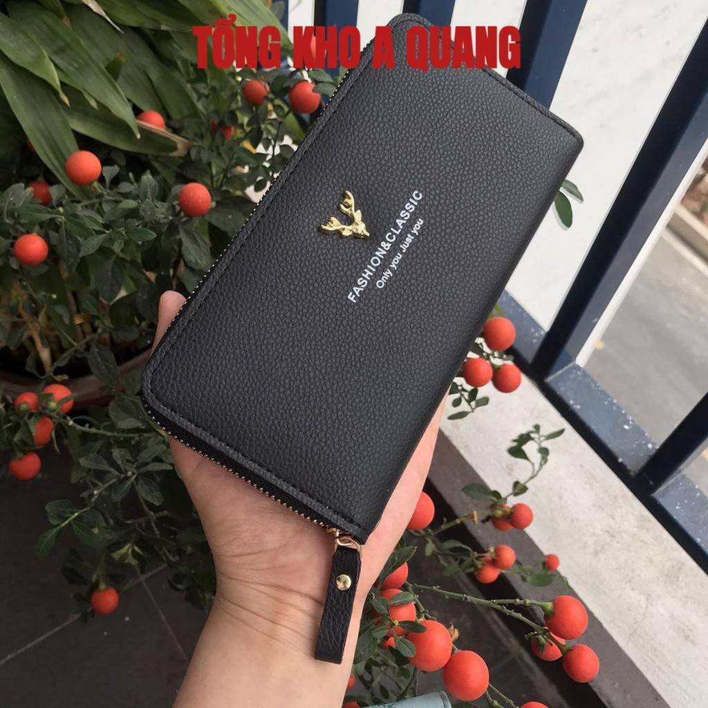 Ví Nữ Cầm Tay Sang Trọng Đáng yêu - Nhiều Màu Để Khách Lựa Chọn [Free Ship Toàn Quốc]
