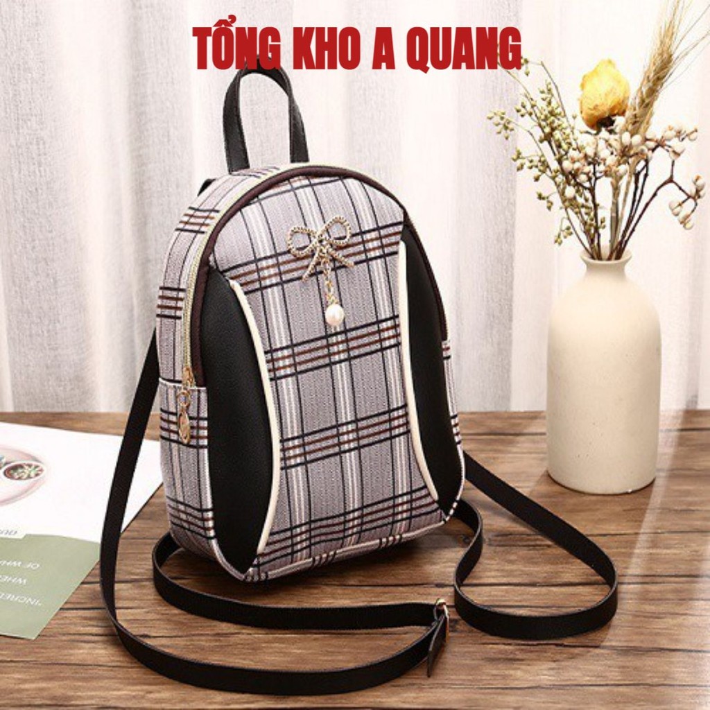 Túi nữ Đeo Hai Kiểu - Balo nữ Đeo Chéo Thời Trang Mini Xinh Xắn