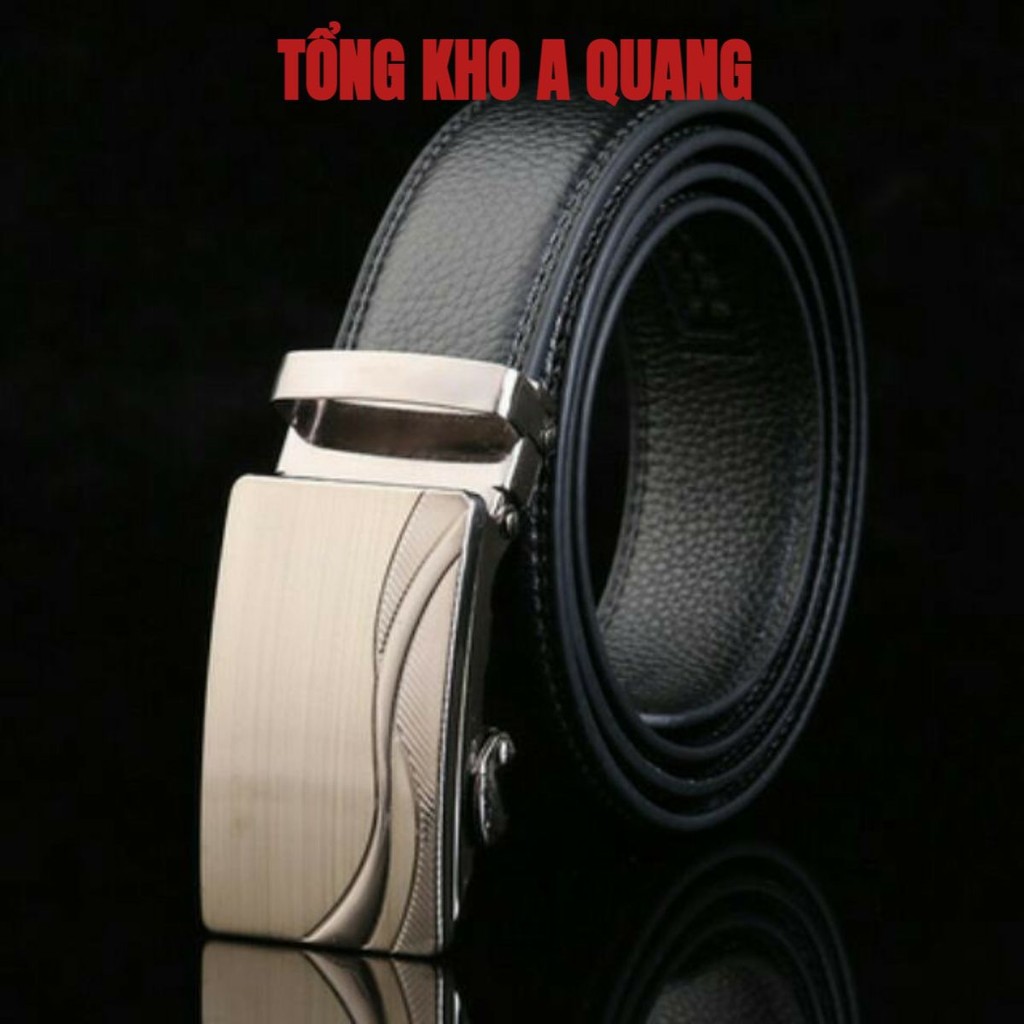 Thắt lưng da nam cao cấp may viền 2 bên.