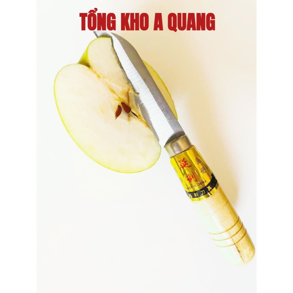 (COMBO 5) Dao Gọt Cán Gỗ Hàng Nội Địa Trung Cực Sắc Bén,Dao Gọt Hoa Quả, Dao Cắt Chuối, Dao Gọt Dứa, Bổ Trái Cây
