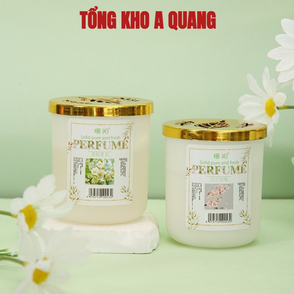 Sáp Thơm Phòng, Sáp Khử Mùi Xe Hơi, Lọ Sáp Thơm Phòng Ngủ PERFUME 150g Lưu Hương Lâu MÃ: TL657