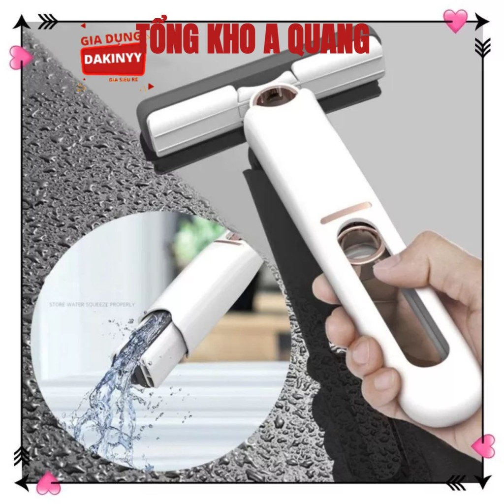 Cây Lau Bàn Bếp Tự Vắt Thông Minh Mini 25cm, Bọt Biển Siêu Thấm Hút Đa Năng, Gập Gọn Hàng Loại 1