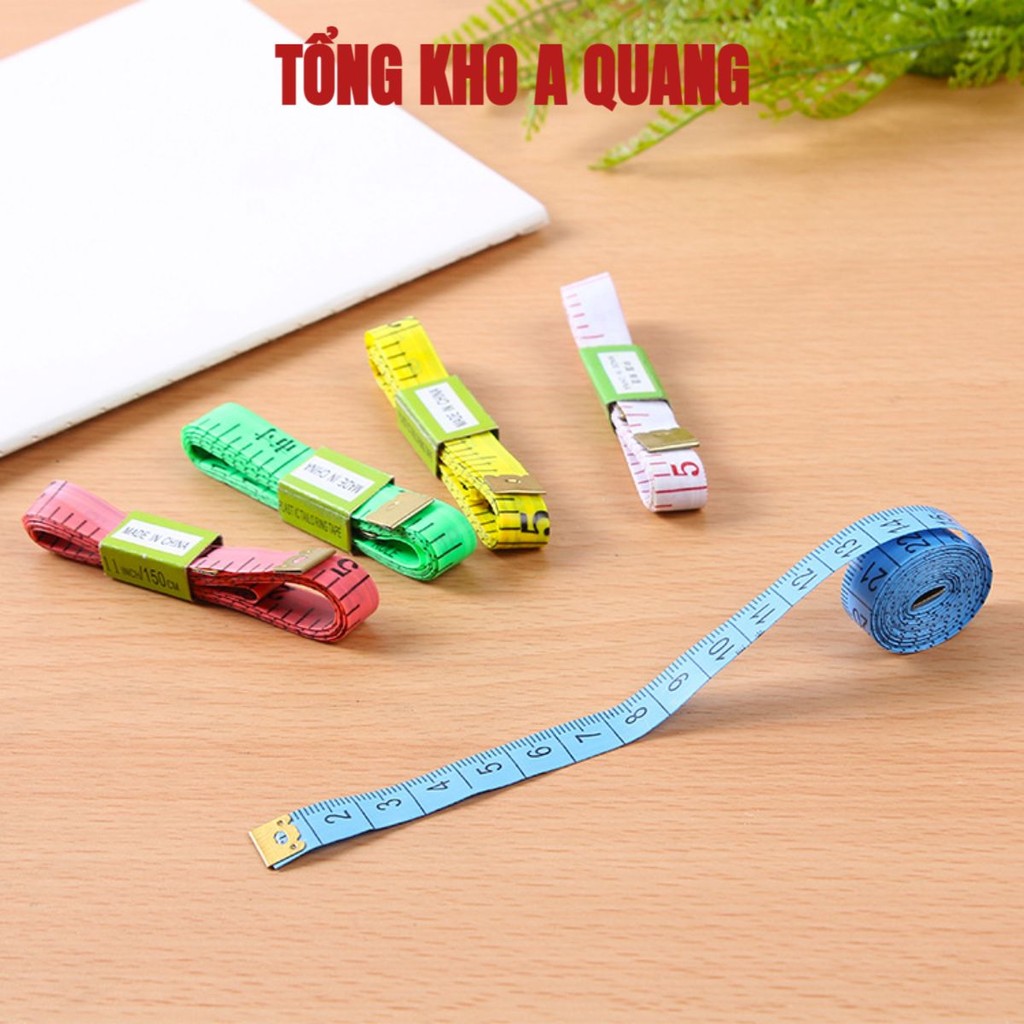 (COMBO 20) Thước Dây Đầu Thép Đo Vòng Bụng Đo Vòng Eo 3 Vòng Kiểm Tra Sức Khỏe - Thước Đo Quần Áo, Quà Giảm Cân AK8