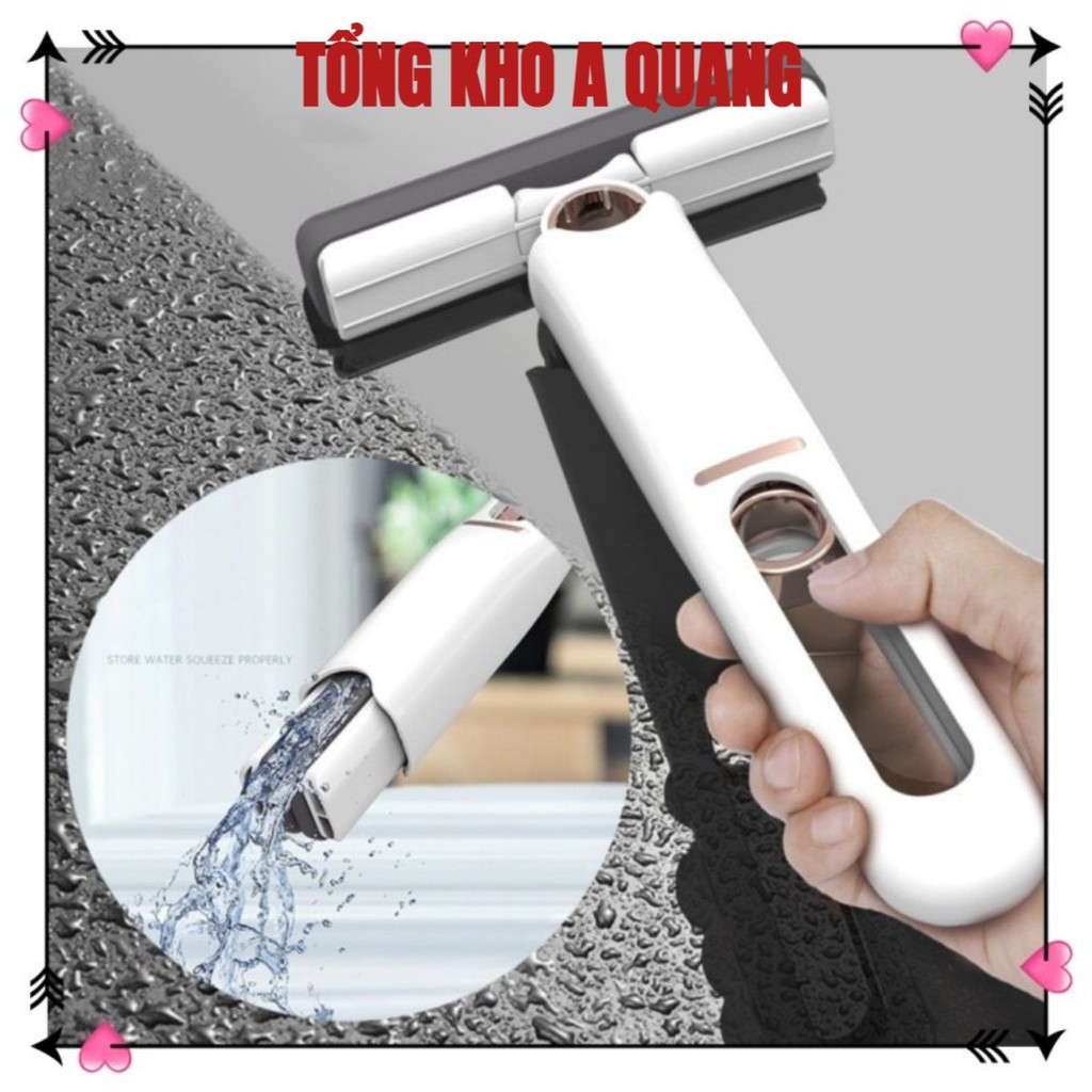 Cây Lau Bàn Bếp Tự Vắt Thông Minh Mini 25cm, Dụng Cụ Lau Bọt Biển Siêu Thấm Hút Đa Năng Cầm Tay, Gập Gọn Đa Năng AK569