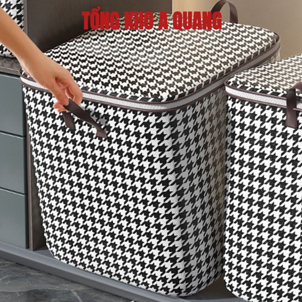Giỏ Đựng Quần Áo Bằng Vải Oxford(100l,140l ,180l,210l),Túi Đựng Chăn Màn Đa Năng,Có Thể Gấp Gọn,Giỏ Cất Trữ Trang Trí
