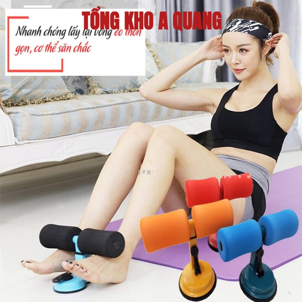 Dụng Cụ Tập Cơ Bụng Eo GYM Đồ Dùng Thể Thao Tại Nhà Đa Năng Có Đế Hút Chân Không Trụ Chữ T Gập Bụng Giảm Béo Nam Nữ AK39