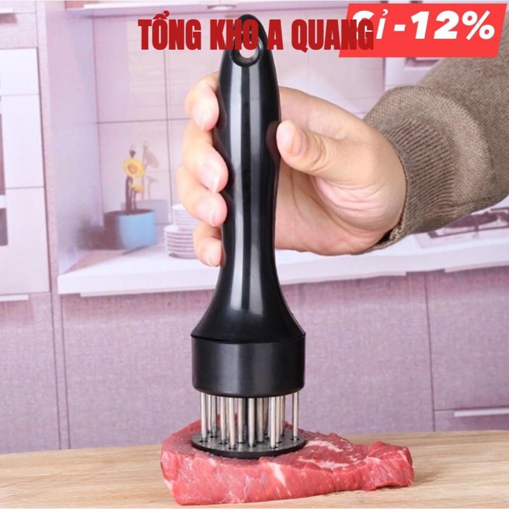Dụng Cụ Châm Bì 5x20cm, Dụng Cụ Châm Thịt Thép Không Gỉ, Làm Mềm Thịt, Thấm Gia Vị, Tiện Lợi Dễ Sử Dụng
