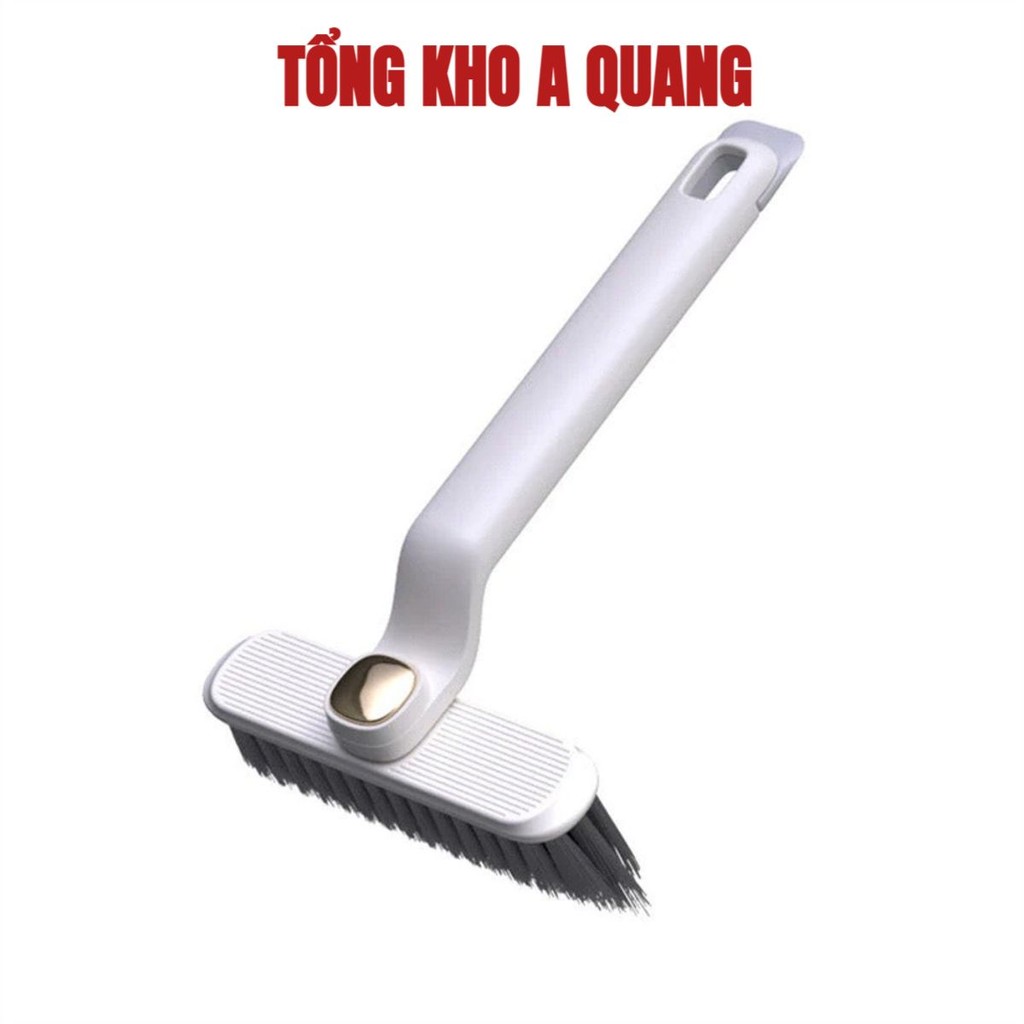 (COMBO 2) Cây Chà Sàn Nhà Tắm Bồn cầu Đa Năng có Nhíp Gắp, Chổi Cọ Nhà Vệ Sinh Xoay 360 Độ ENO - CS01