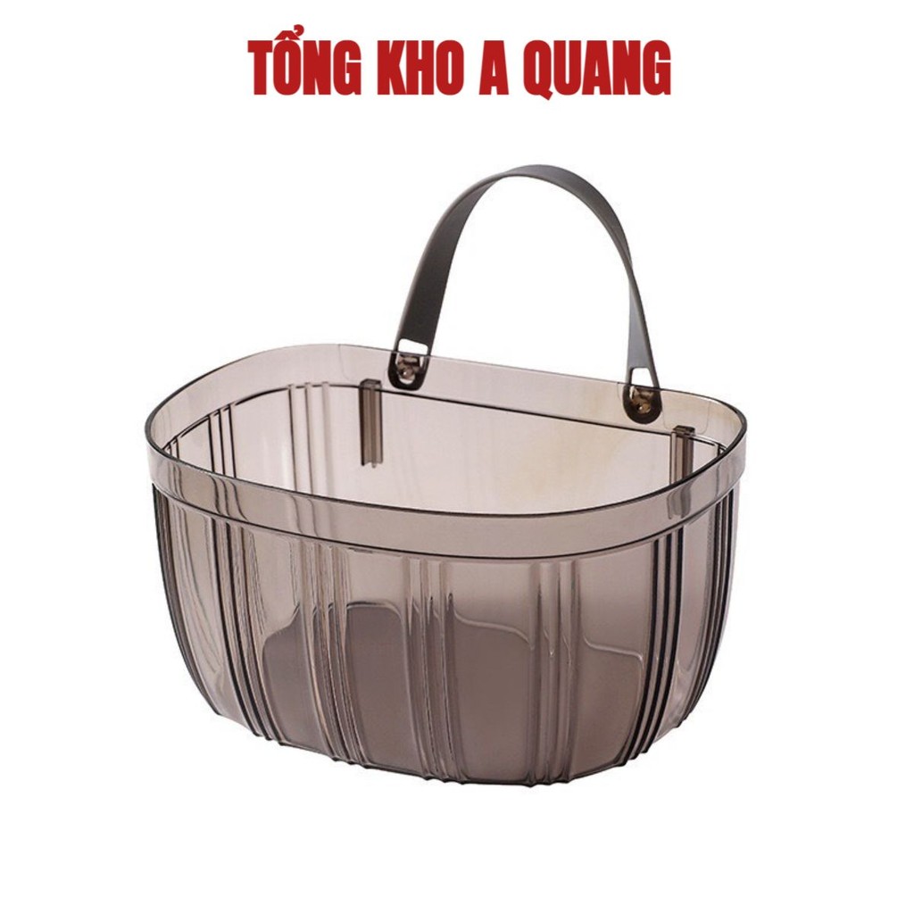 Giỏ Đựng Hành Gừng Tỏi Hộp Đựng Rau Củ Treo Tường Dụng Cụ Sắp Xếp Nhà Bếp Phụ Kiện Phòng Tắm Gia Đình Không Ổ Cắm