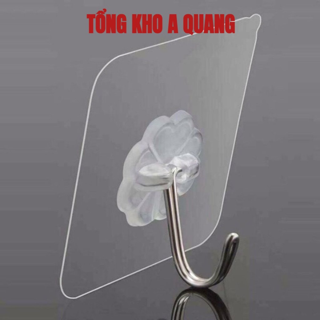 (COMBO 20) Móc Dán Tường Siêu Dính Trong Suốt Chịu Lực Tốt Chắc Chắn
