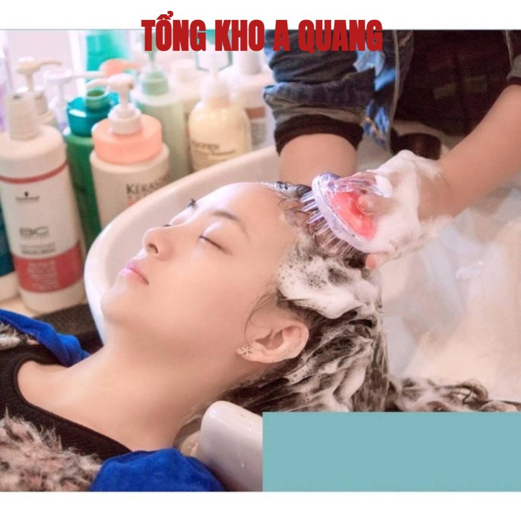 [COMBO 10] Lược Massage Đầu, Lược Gội Đầu Làm Sach Da Đầu, Tẩy Tế Bào Khi Gội Đầu