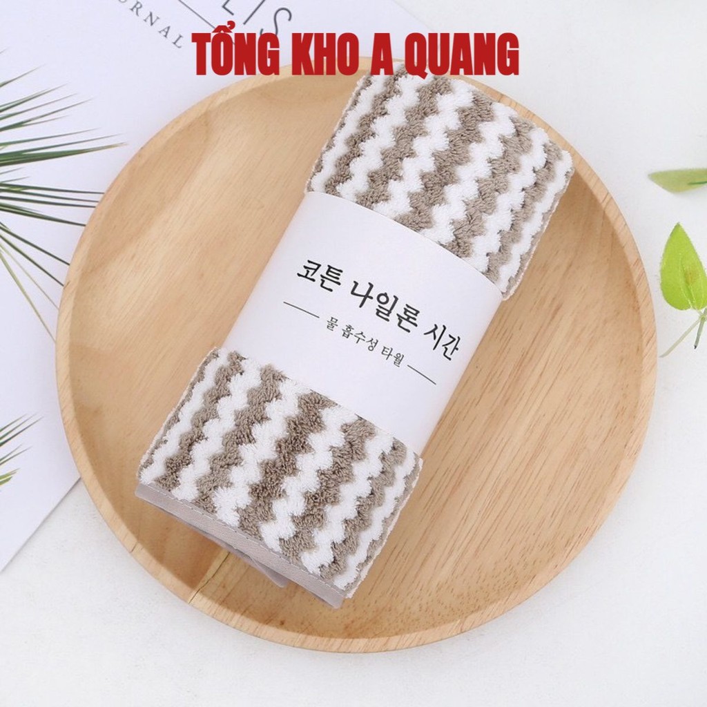[COMBO 10] Khăn Mặt Cotton Khăn Mặt Lông Cừu Siêu Mềm Mại 30x50cm