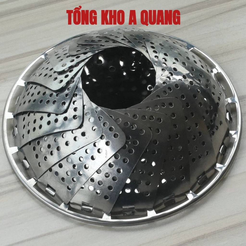 XỬNG HẤP XÒE - Vỉ hấp, Khay đô xôi inox đa năng, tiện lợi vừa mọi loại nồi. | BigBuy360 - bigbuy360.vn