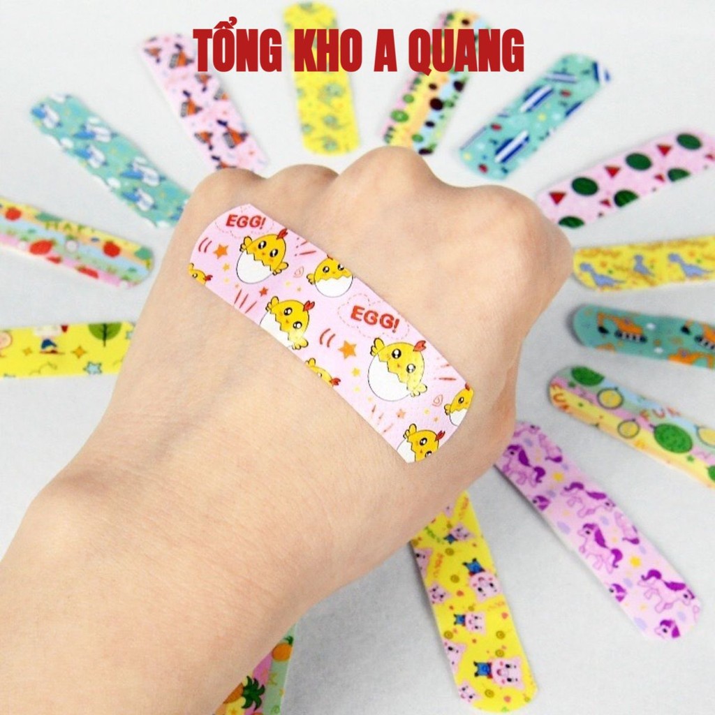 (COMBO 2) Hộp Băng y tế urgo hoạt hình dễ thương - Băng cá nhân tránh nhiễm trùng an toàn tiện lợi