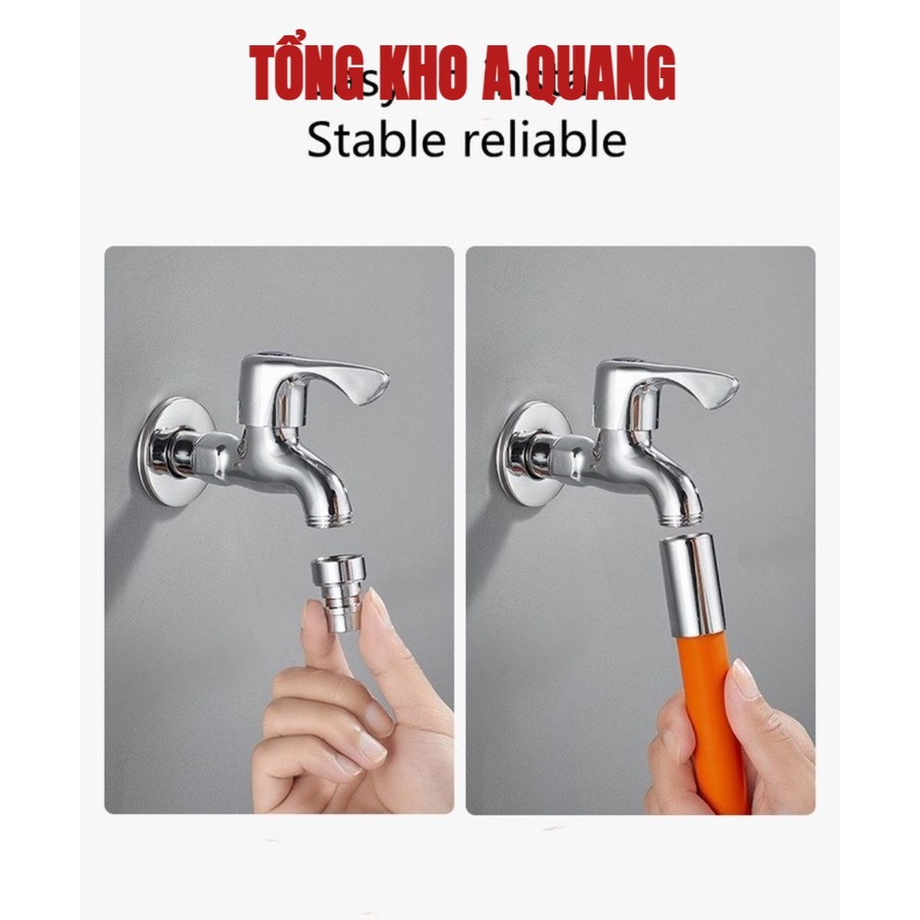 Ống Nối Dài Vòi Nước, Đầu Nối Dài Vòi Nước Linh Hoạt Có Thể Quay 720° Theo Mọi Hướng
